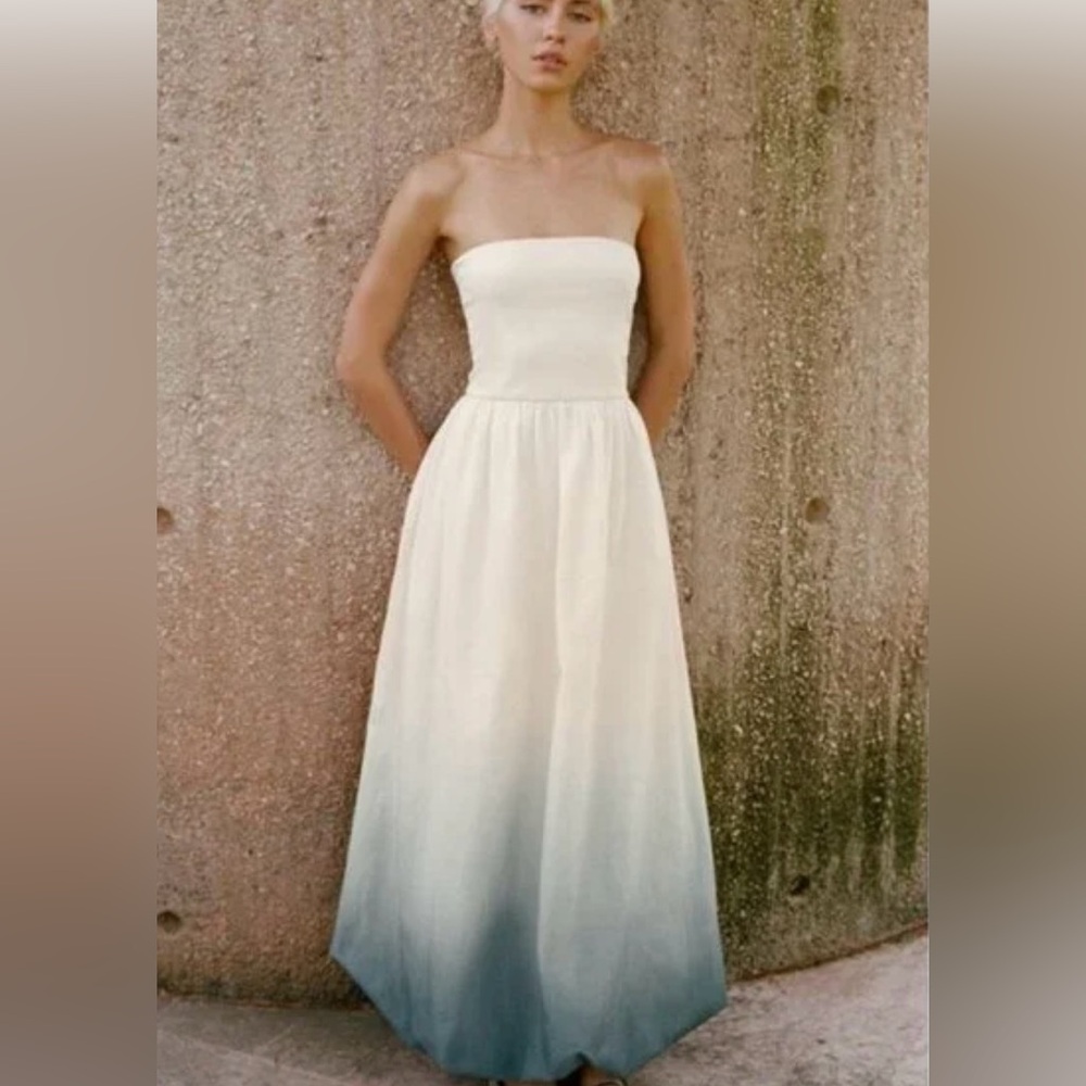 Zara Strapless Bubble Dress